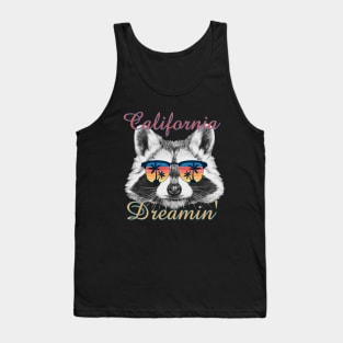 Raccoon California Dreamin’ Tank Top